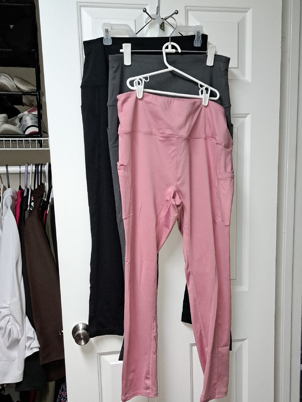 High-Rise Pocket Leggings — 3 Separate Pairs